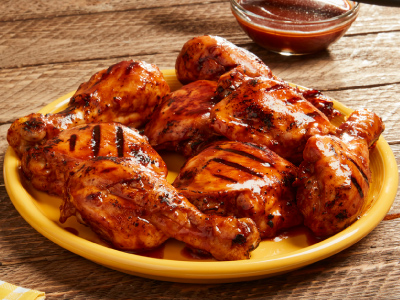 BBQ Cherry Cola Chicken Legs